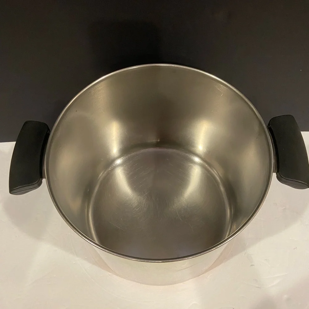 VTG Copper Bottom Paul Revere Ware Stock Pot